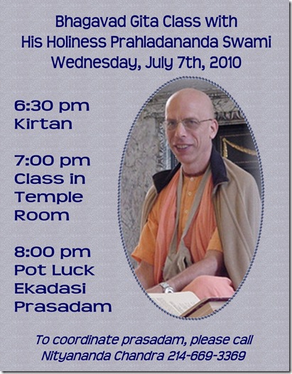 Prahladananda Swami BG flyer